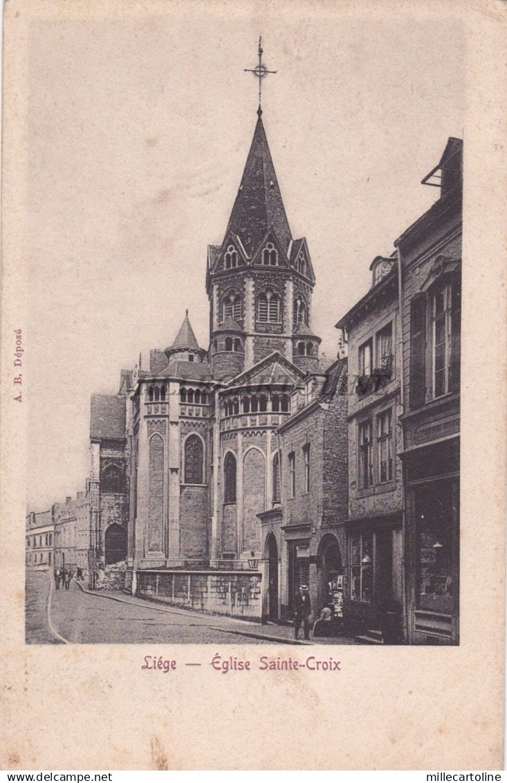 BELGIUM - Liege - Eglise Sainte-Croix 1901