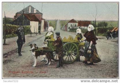 BELLE CARTE DE LAITIERE BELGE -