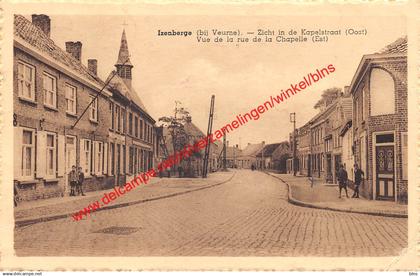 Izenberge - Zicht in de Kapelstraat - Alveringem