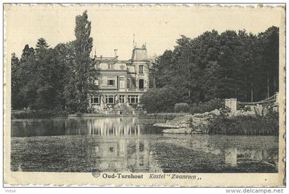 Oud-Turnhout :  Kasteel Zwaneven     ( geschreven met zegel )