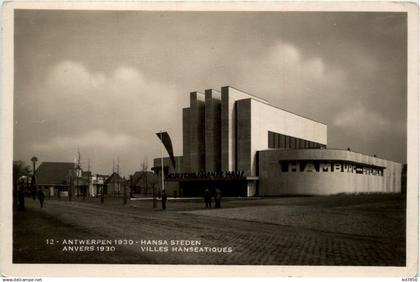 Anvers 1930 - Villes Hanseatiques