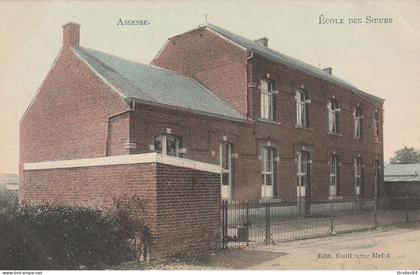 CPA-BELGIQUE-ASSESSE-Ecole des Soeurs