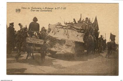 Aubange Fêtes du Centenaire à Aubange le 27-7-30 Char des Combattants