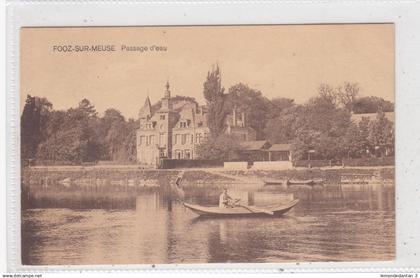 Fooz-sur-Meuse. Passage d'eau. *