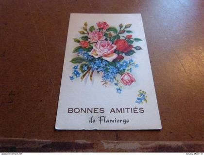 BC28-26 Cpa Souvenir - Bonjour - AMitié - Kus  - Baiser -  Pensée  -    : de Flamierge