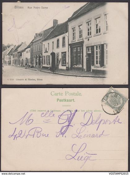 Belgique - CP- Bilzen " Rue Notre-Dame " (DD) DC1258