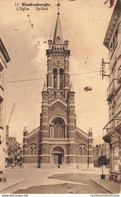 BELGIQUE - Flandre occidentale - Blankenberge - Carte postale