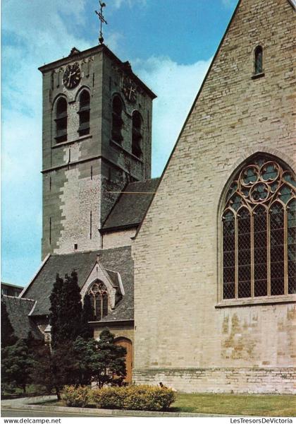 BELGIQUE - Borsbeek - vue panoramique de St Jacobuskerk- Carte Postale