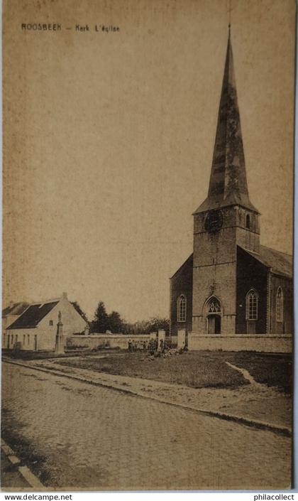 Roosbeek (Bouterse) Kerk - L' Eglise 19?? 2iets verkleurd