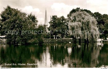 43342781 Brakel Westfalen Feuerteich Brakel Westfalen