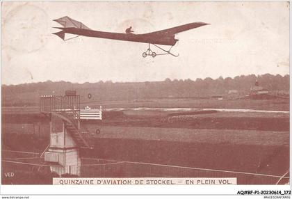 AQ#BFP1-BELGIQUE-0087 - BRUXELLES - Quinzaine d'aviation de Stockel - en plein vol