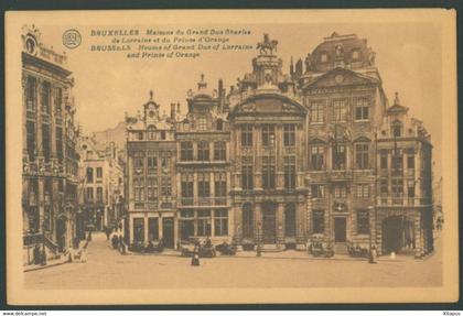 BRUSSELS vintage postcard Bruxelles Belgium