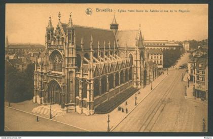 BRUSSELS vintage postcard Bruxelles Belgium