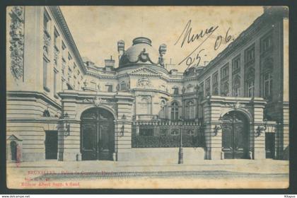 BRUSSELS vintage postcard Bruxelles Belgium