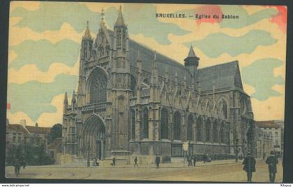 BRUSSELS vintage postcard Bruxelles Belgium