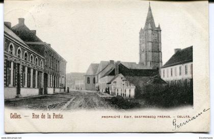 CPA - Carte postale - Belgique - Celles - Rue de la Poste  - 1904 (AT16579)