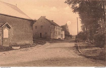 BELGIQUE - Chastre - Villeroux (Brabant) - Chapelle St Hubert et la route vers Saint Géry - Carte Postale Ancienne