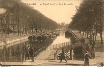 70786713 Charleroi Wallonie Charleroi Canal Passerelle *