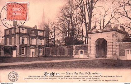 ENGHIEN - EDINGEN -  parc du duc d'Arenberg - 1913