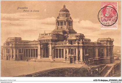 AJZP3-0211-BELGIQUE - BRUXELLES - palais de justice