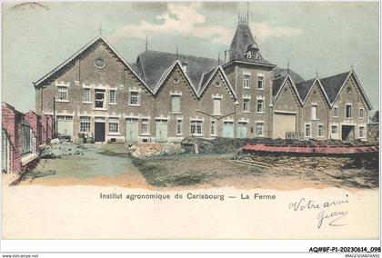 AQ#BFP1-BELGIQUE-0050 - CARLSBOURG - institut agronomique de Carlsbourg - la ferme