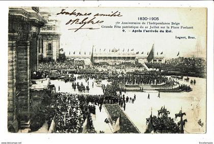 CPA- Carte Postale -Belgique-Bruxelles-75me anniversaire de l'indépendance de la Belgique 1905-VM5158