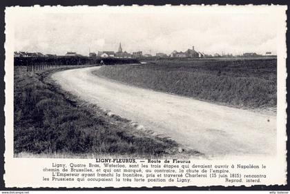 +++ CPSM - LIGNY - FLEURUS - Route de Fleurus //