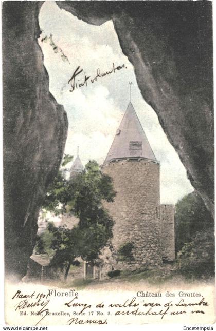 CPA Carte Postale Belgique Floreffe Château des grottes 1901VM86821