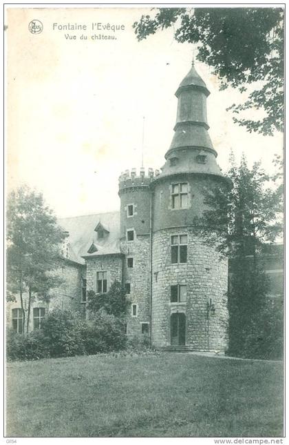 FONTAINE L'EVEQUE - VUE DU CHATEAU - mo106