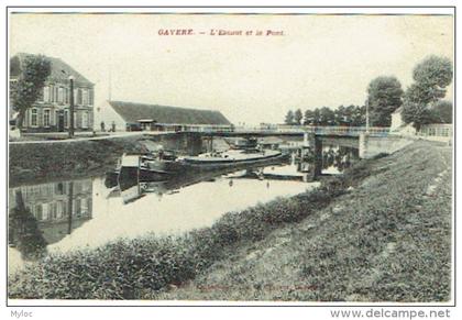 Gavere. L'Escaut et le Pont. Péniche.