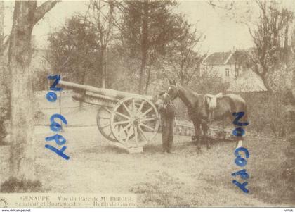 GENAPPE - Vue du parc de mr BERGER  (  CPA 15 x 10.5   carte  ADEPS )