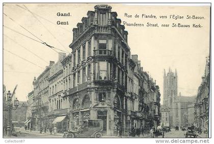 BELGIQUE - FLANDRE ORIENTALE - GENT - GAND - RUE de FLANDRE