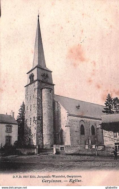 GERPINNES -  l'église