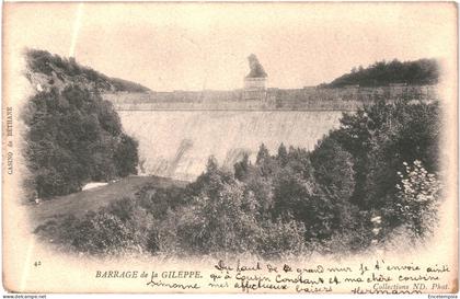 CPA Carte Postale  Belgique Barrage de la Gileppe 1902  VM78808