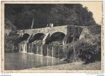 CPSM HABAY LA NEUVE - Château de la Trapperie - Cascade dans le Parc - Animée