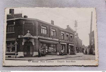 Cpa 1948, Herstal, place Laixhaut, chapelle saint Roch, Belgique