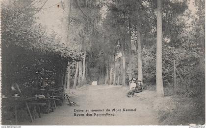 CPA AK Drève sommet Mont Kemmel Boven Kemmelberg Restaurant a Heuvelland Ypern Poperinge Westflandern Feldpost