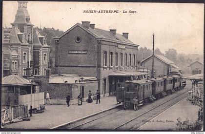 +++ CPA - ROISIN - AUTREPPE - Honnelles - La Gare - Train   //