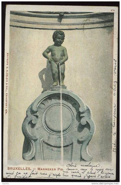 BRUXELLES - MANNEKEN PIS - 1906