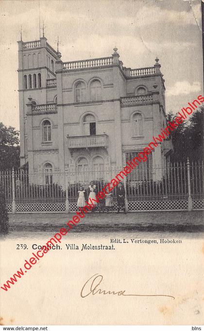 Contich - Villa Molenstraat - Edit. L. Vertongen - Kontich