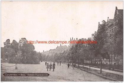 Boulevard Vanden Peereboom - Kortrijk