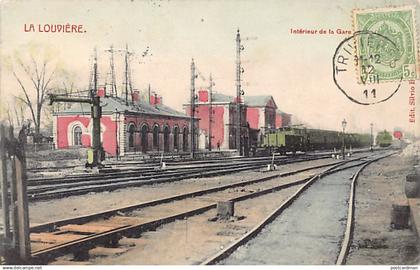 Belgique - LA LOUVIÈRE (Hainaut) Intérieur de la gare