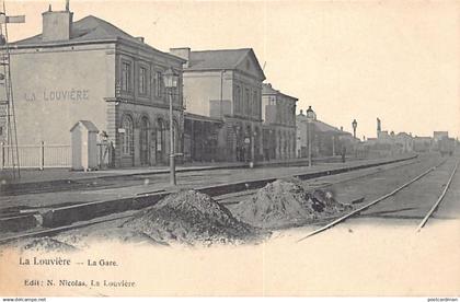 LA LOUVIÈRE (Hainaut) La Gare