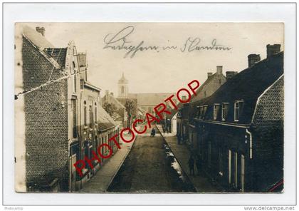 LEDEGEM-CARTE PHOTO allemande-Guerre 14-18-1WK-BELGIQUE-BELGIEN-Flandern-