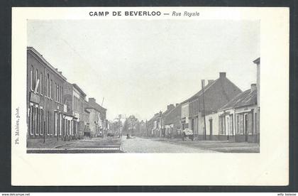 +++ CPA - CAMP DE BEVERLOO - LEOPOLDSBURG - Rue Royale  //