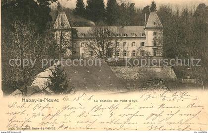 43499187 Habay-la-Neuve Le Chateau du Pont d Oye Habay-la-Neuve