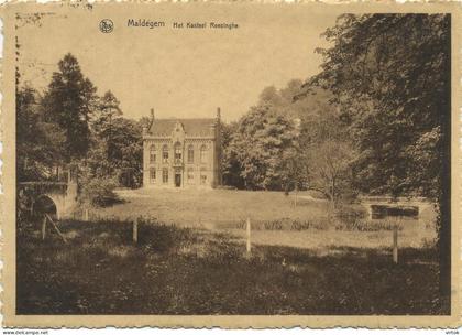 Maldegem :  kasteel       ----- 10.5 x 15 cm