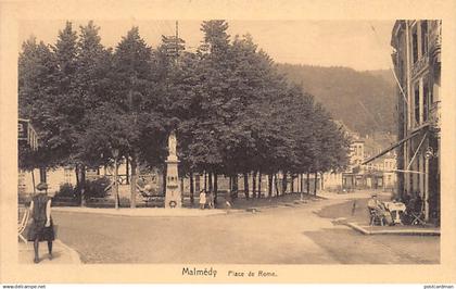 Belgique - MALMÉDY (Liège) Place de Rome