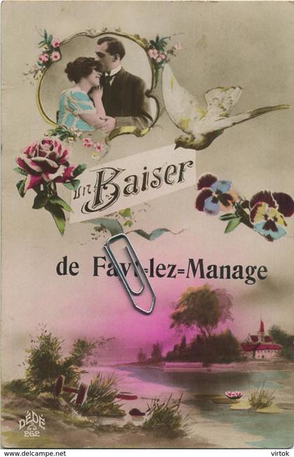 Fayt-Lez-Manage  :  un baiser