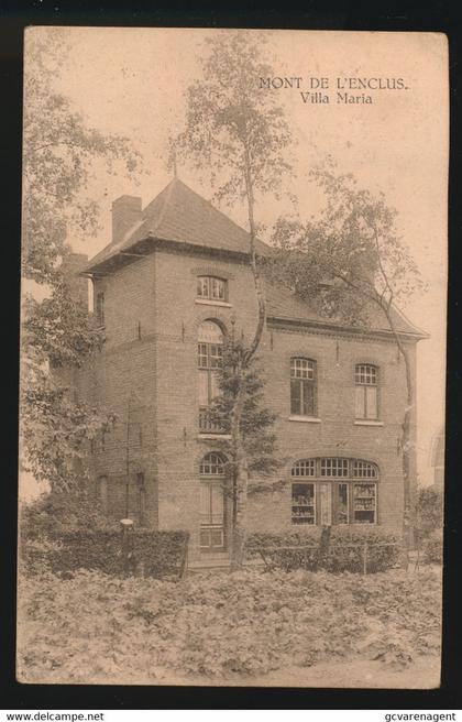 MONT DE L'ENCLUS  VILLA MARIA